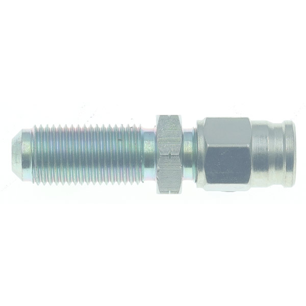 Stainless Male Bulkhead Convex Seat Hose Fitting - M10 x 1