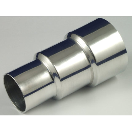 Aluminium Hose Reducer - 3 Step - 102 > 89 > 76mm O.D.
