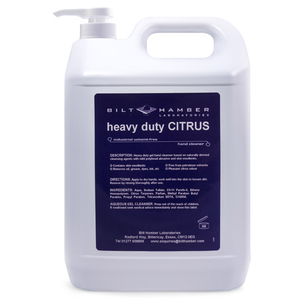 Heavy Duty Citrus - Hand Cleaner - 5ltr