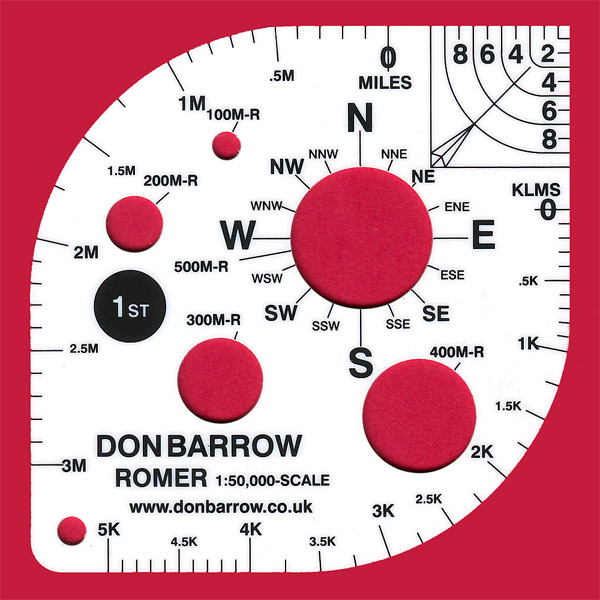 Don Barrow Super Romer 1:50,000 Landranger Scale