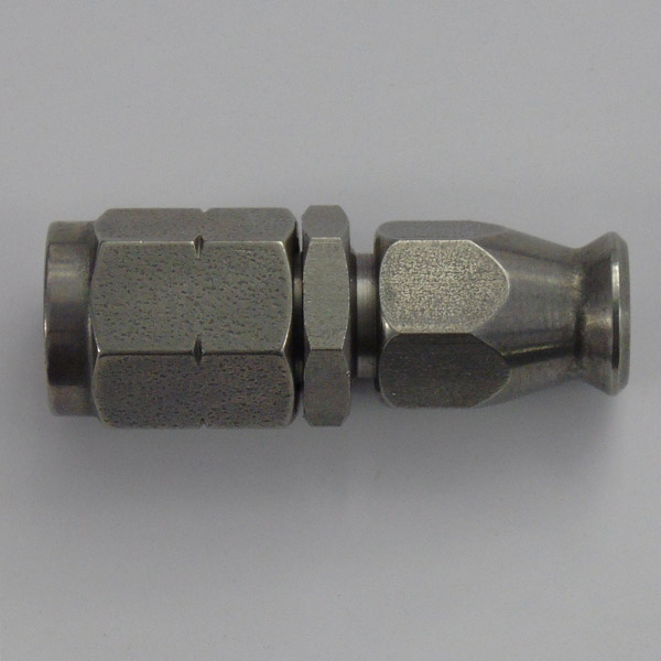 Stainless Female Swivel Convex Seat Hose Fitting - M10 x 1