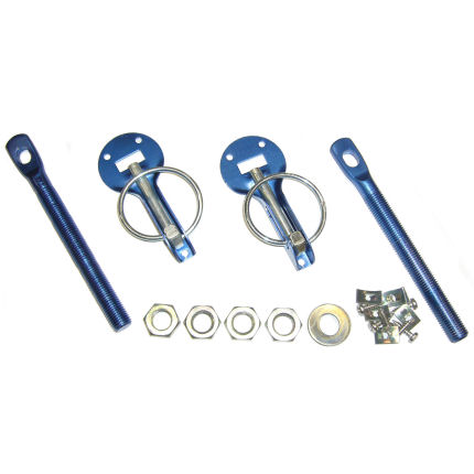 Bonnet Pin Kit Aluminium - Sleeve Type (Red/Blue/Gold/Black)
