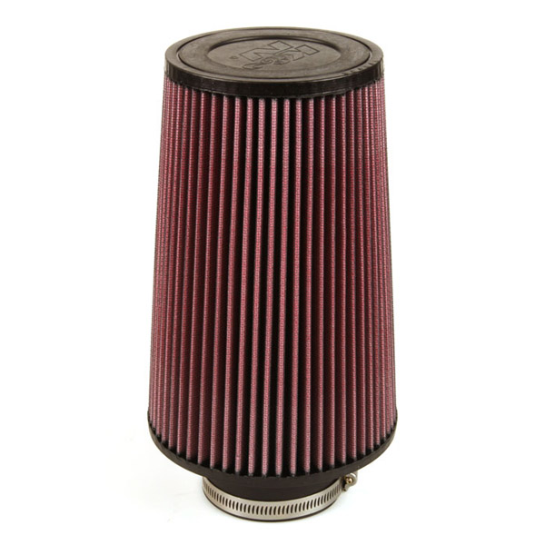 K&N Round Tapered Rubber Air Filter (76mm Flange)