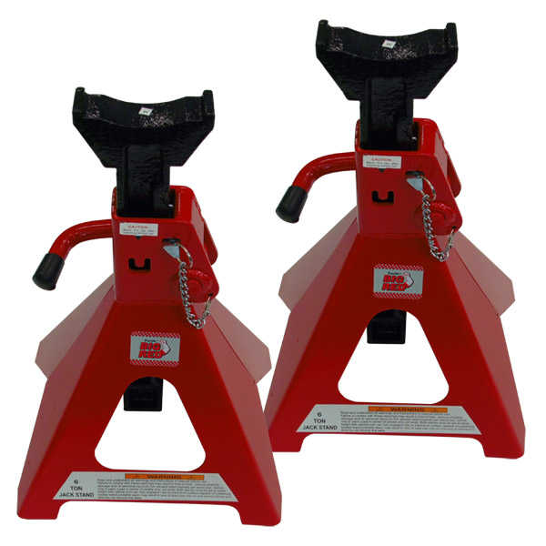Big Red 6 Ton Axle Stands (pair)