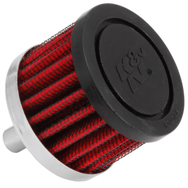 K&N Vent Air Filter / Breather - 3/8" Push-On