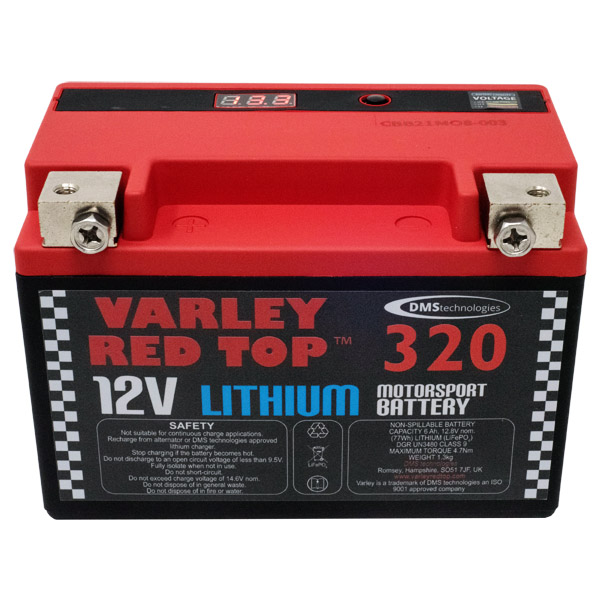 Varley Lithium 320 12V 5Ah Battery