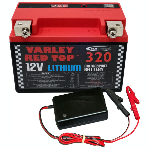 Varley Lithium 320 Battery & Li 2A Charger