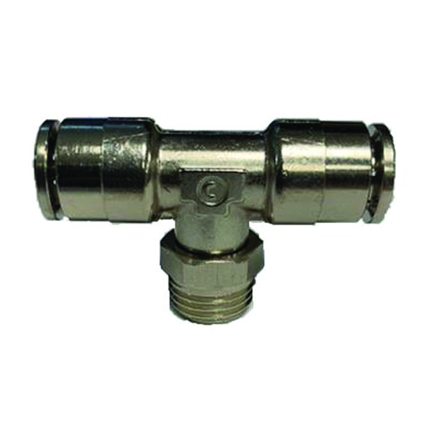 1/8" BSP x 6mm Two Way Outlet