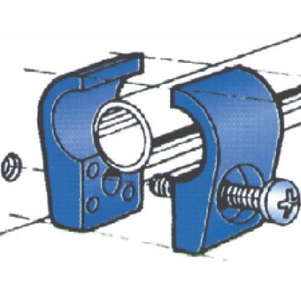 Single Place T-Clamp - 3/8
