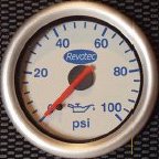 Revotec Oil Pressure 0-100 Psi
