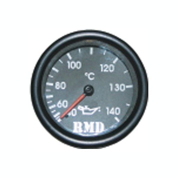 RMD Oil Temp Gauge 40>140 C - 50mm Diameter - Mechanical