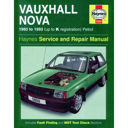 Vauxhall Nova inc GTE, GSi (1983-1993)
