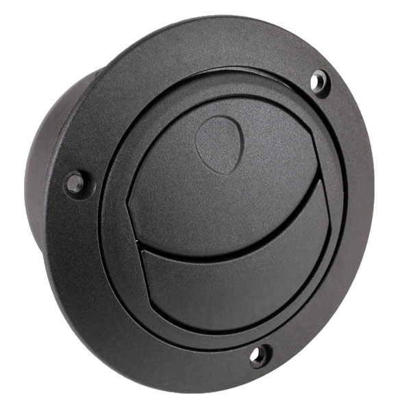 Large Round Air Vent w Screw Holes (50mm)