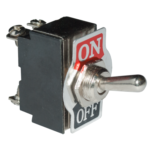 Twin Circuit On/Off 20A Toggle Switch