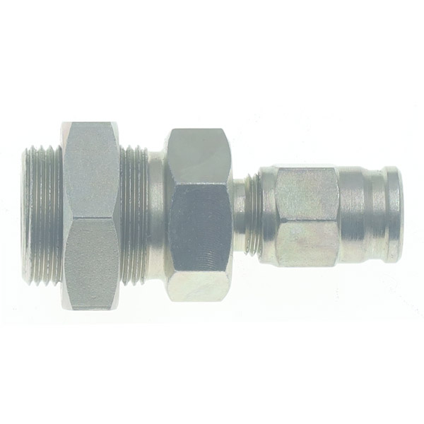 Hose Fitting 3/8 Female Bulkhead (With Nut), Concave