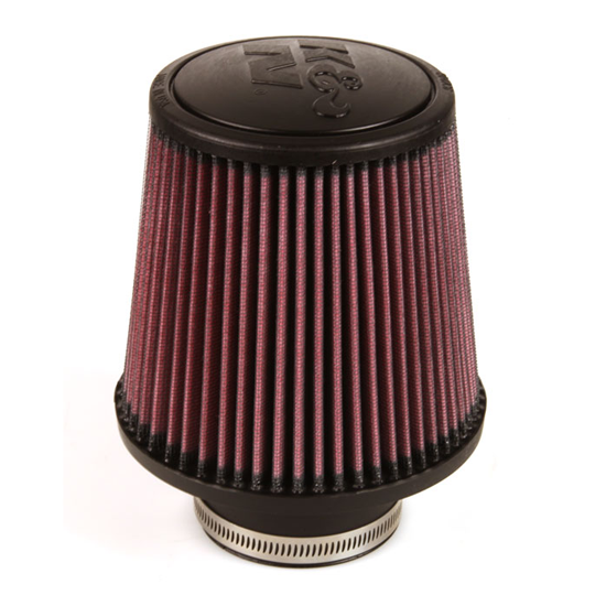 K&N Round Tapered Rubber Air Filter (76mm Flange)