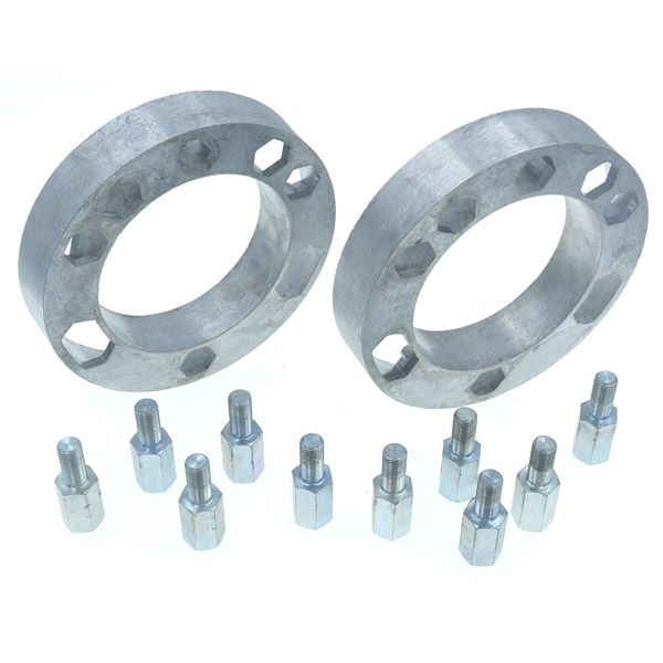 32mm 5 Hole Wheel Spacer Kit - 12mm x 1.5 Extension Studs