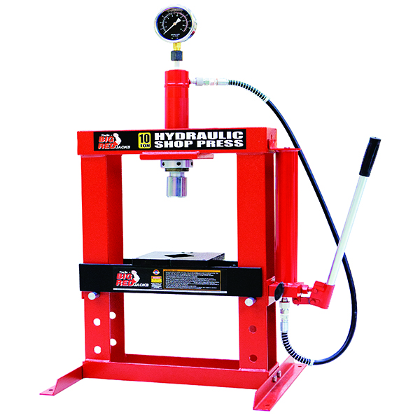 Big Red 10 Ton Hydraulic Bench Type Press